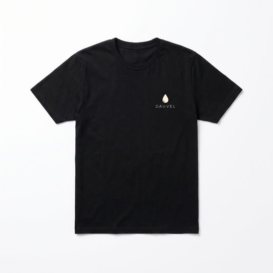 Basic T-shirt — Zwart
