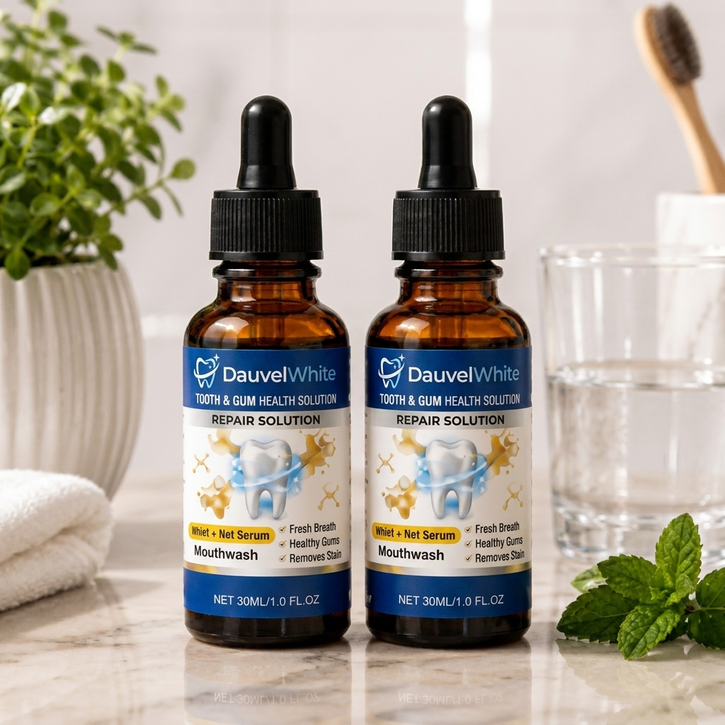 DauvelWhite™ Gouttes blanchissantes pour les dents | Blanchissez vos dents, rafraîchissez votre haleine et sentez, vous plus confiant en seulement 60 secondes